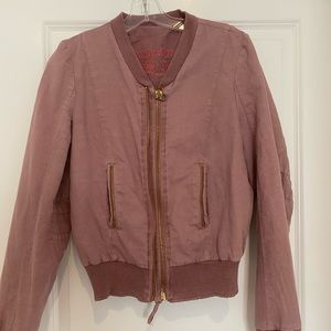 Zadig & Voltaire Blush Bomber Jacket